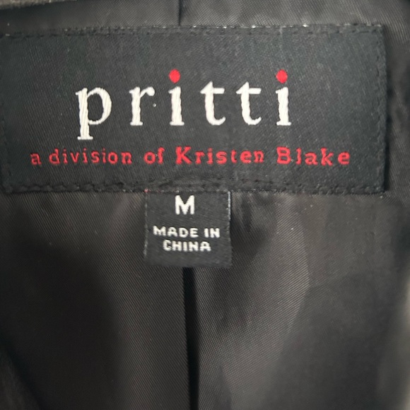 100% Genuine Leather Pritti Leather Jacket Women’s Size Medium - Picture 2 of 7